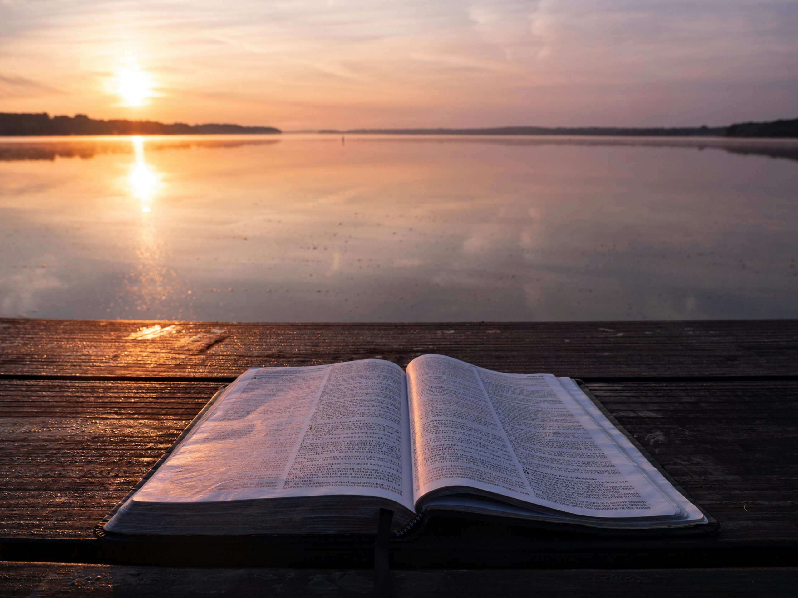 Bible sunset